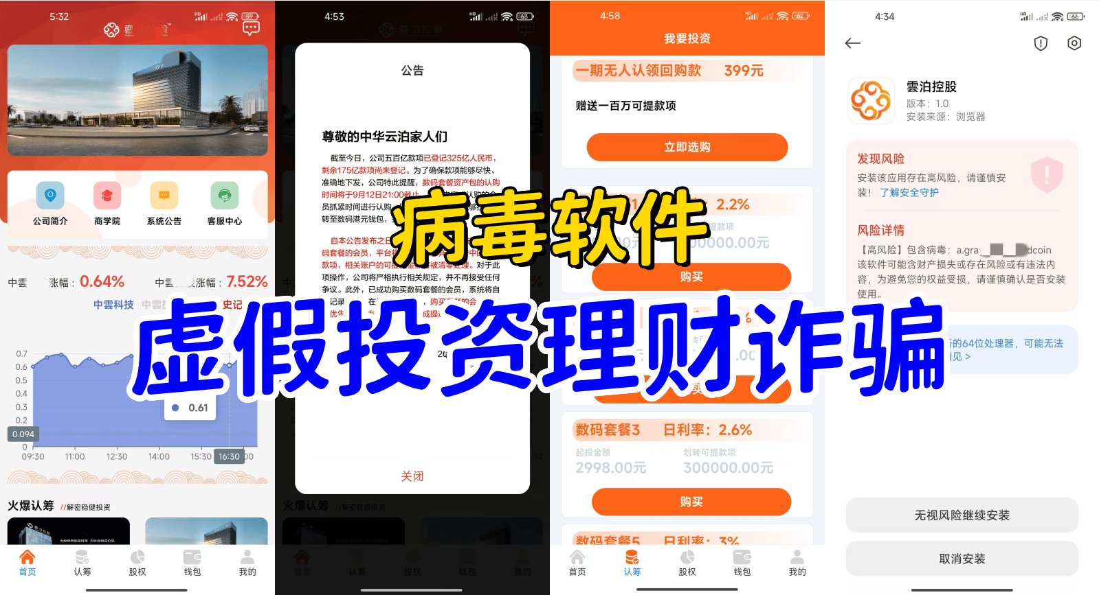 警惕!这9个项目涉嫌虚拟币诈骗、洗钱、理财诈骗,民族资产解冻
