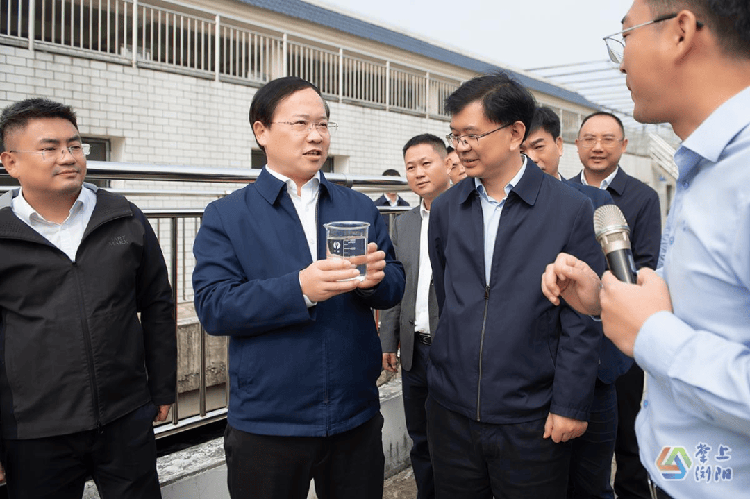 长沙市委常委、浏阳市委书记肖正波专题调研生态环境保护工作