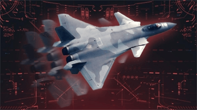 歼20一飞冲天,弹仓打开,导弹飞射而出,精准击落目标