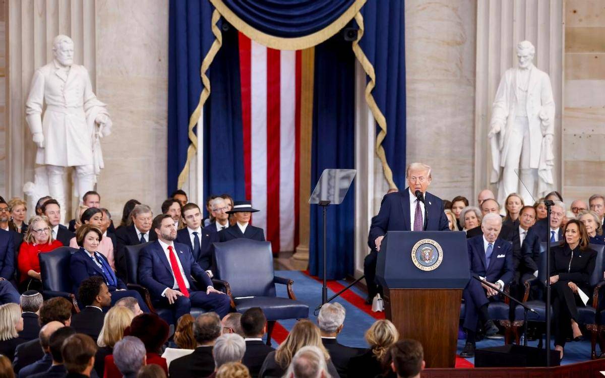 特朗普就职典礼,座位顺序引风波!中方待遇最高,前排到底有谁?