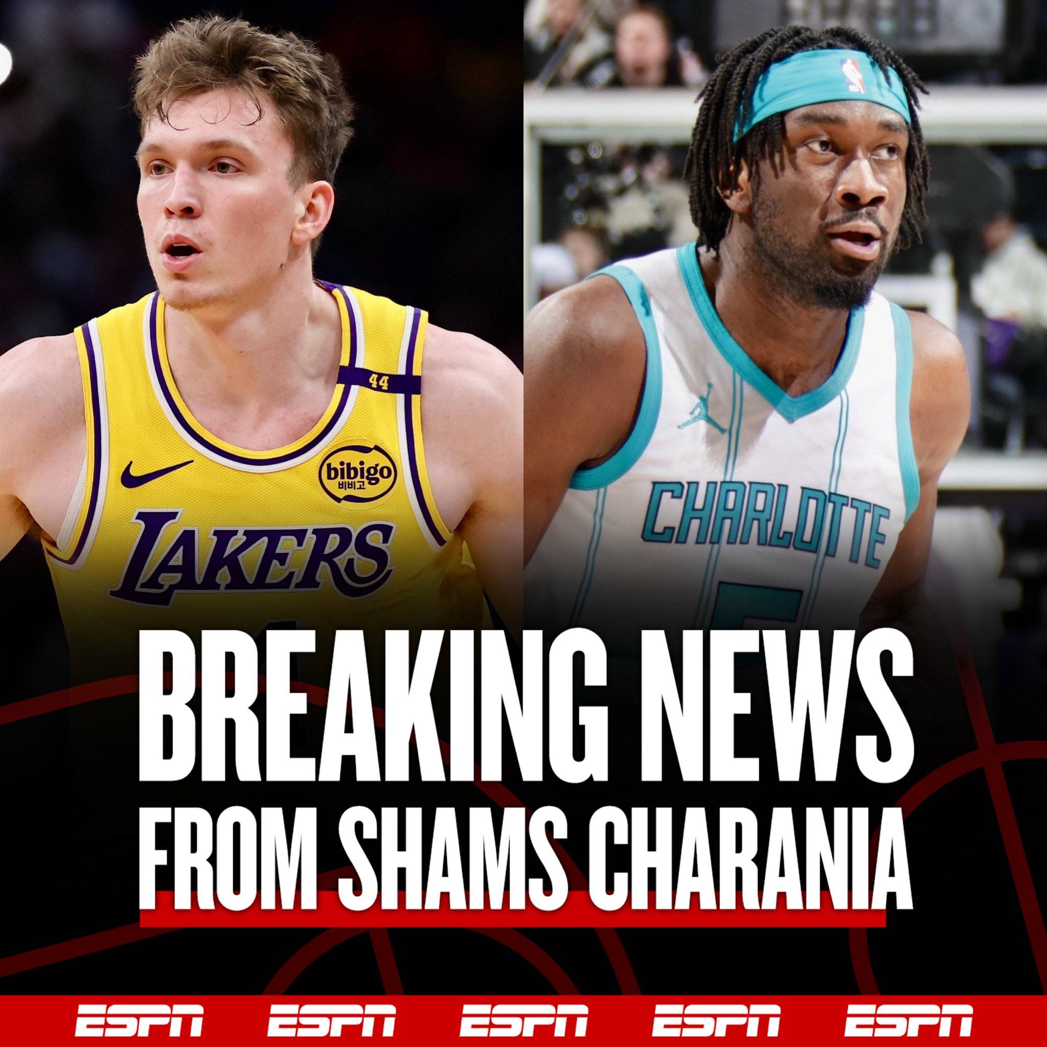 中锋来了!湖人送出克内克特等 从黄蜂得到15+9强力内线