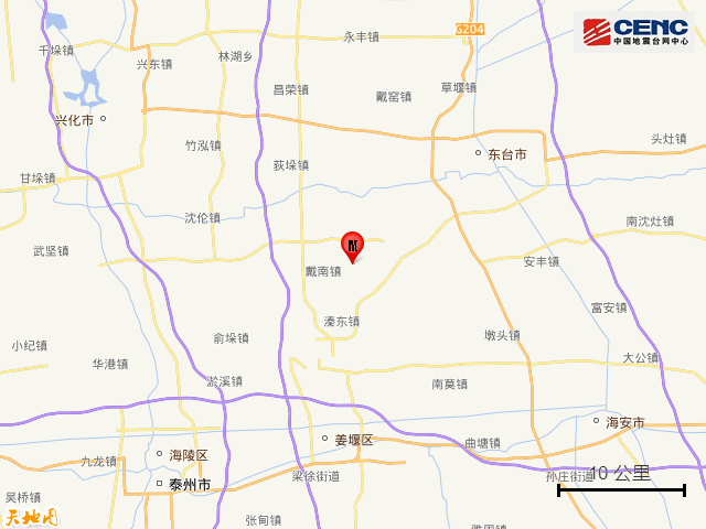 宁夏银川与江苏泰州相继发生地震,震感明显