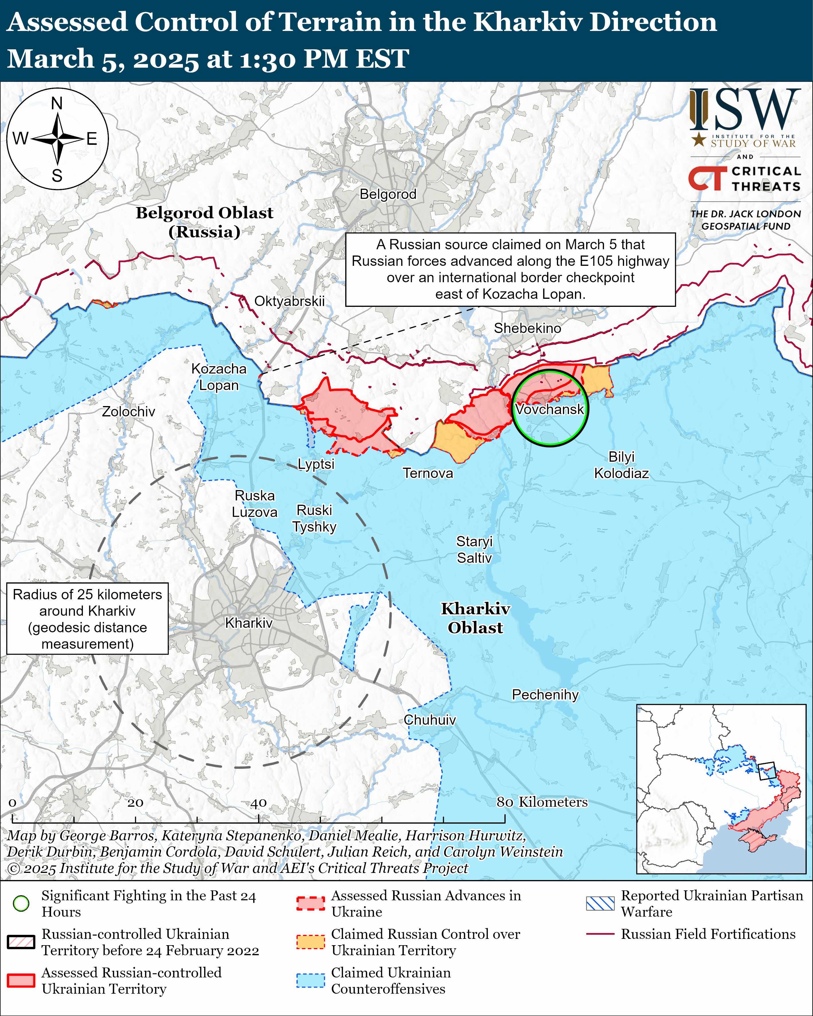 2025年3月6日俄乌战局更新:多线作战胶着,俄军50,000人逃兵,关键地区争夺战持续