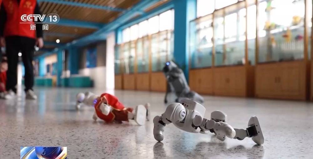 和机器狗赛跑、在科考船上课 这些中小学科学课太酷啦!