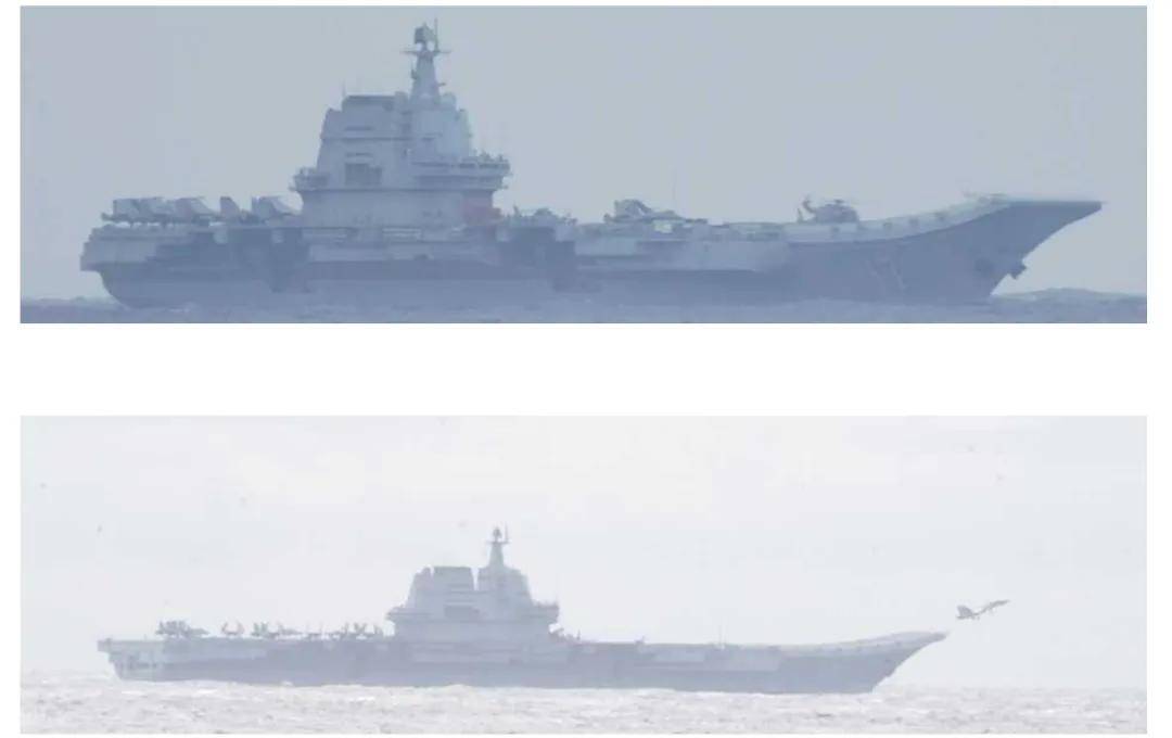 日本公布“山东”舰罕见照片!日台勾结跟踪我军航母,如何隐藏?