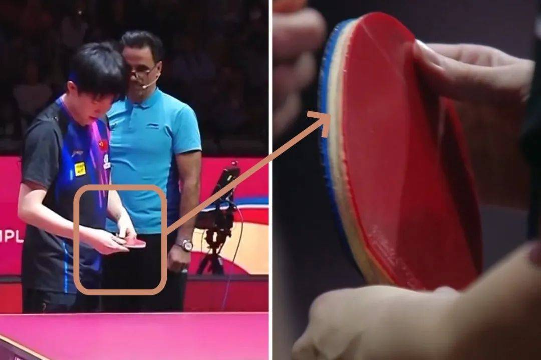 王楚钦球拍受损，国乒提出抗议，最新回应来了！