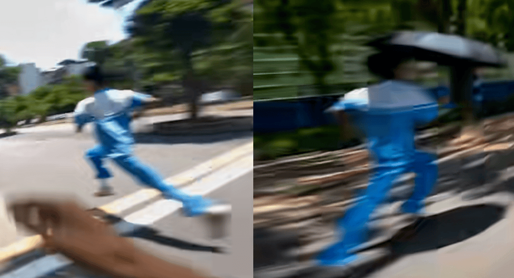 苏炳添来了都得吃剩饭，最近爆火的“高中生抢饭”看得人气血都足了