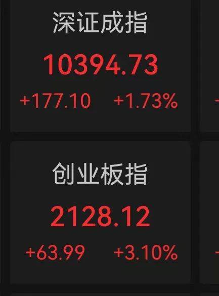 超3800股上涨！A股创出年内新高，创业板猛拉超3%