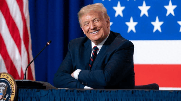 特朗普急着访华,随行团空前庞大,这一次,马斯克4字预言结局