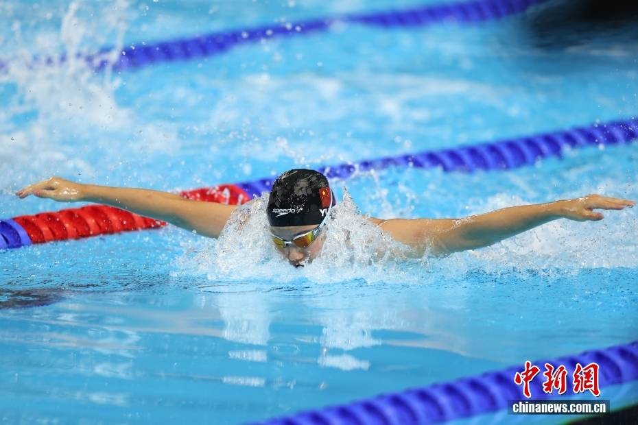 新加坡游泳世锦赛：12岁小将于子迪获女子200米蝶泳第四名