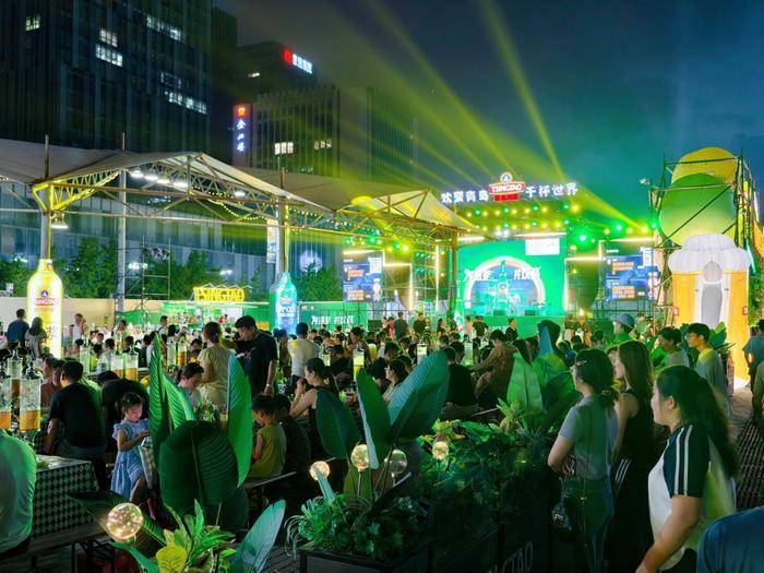 氛围感拉满!体验超棒!市民游客齐赞第35届青岛国际啤酒节崂山会场