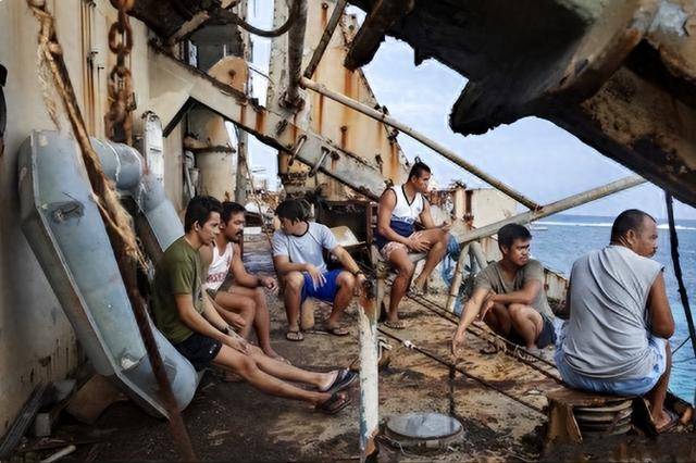 中方终于出手了:仁爱礁破船断粮3个月,被逼急的菲军叫嚣要开战